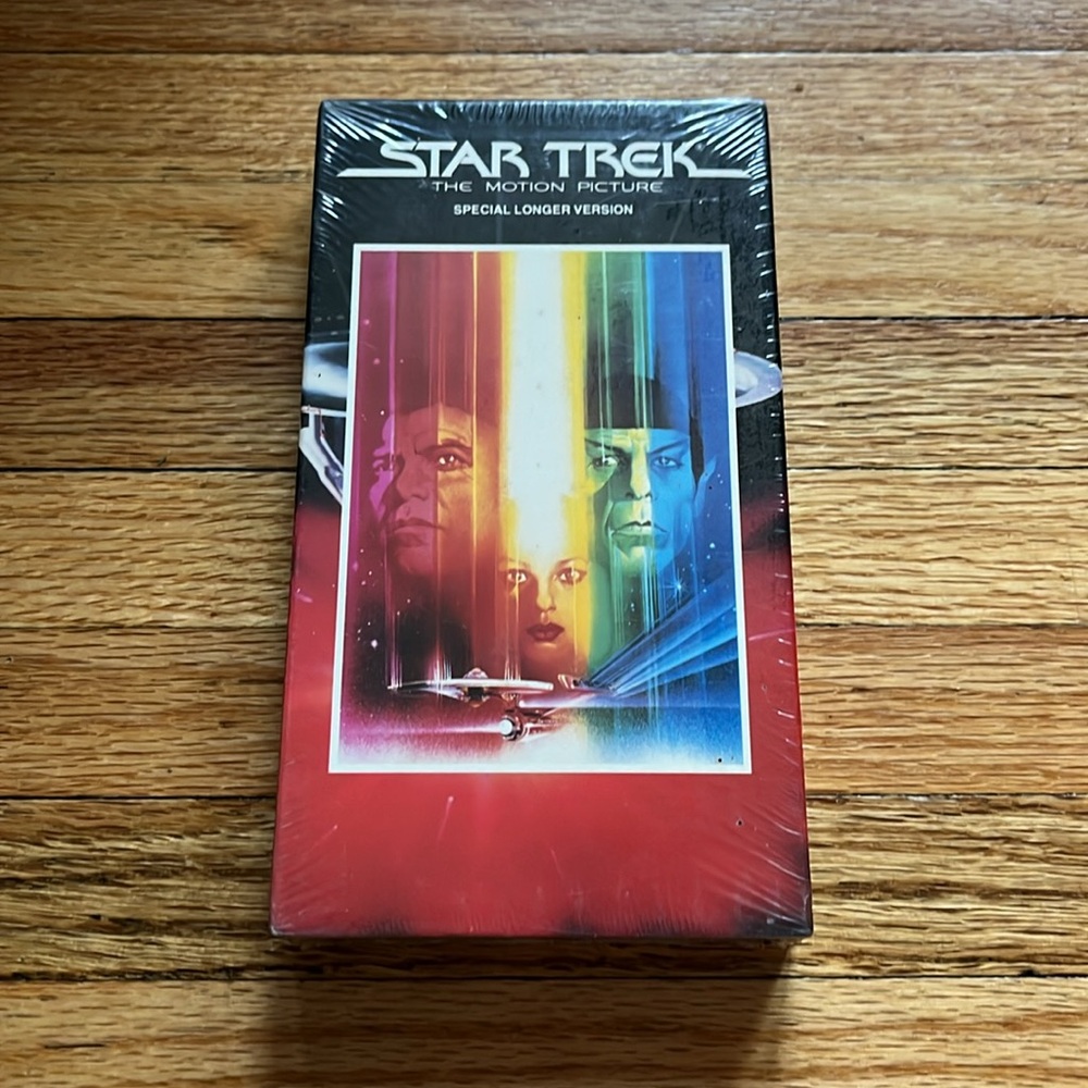 VHS Star Trek The Motion Picture / New Sealed / 1991